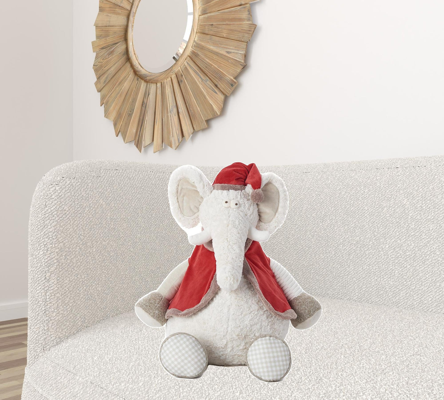 Ivory 22" X 26" Novelty Polyester Throw Pillow