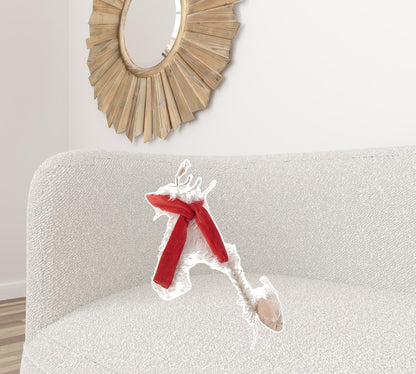 Ivory 23" X 24" Novelty Polyester Throw Pillow