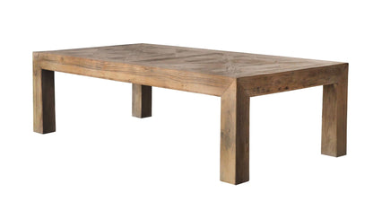 Classic Rectangular Wooden Coffee Table