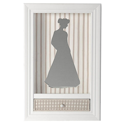 Woman Silhouette Shadowbox Wall Décor
