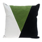 Multicolor Green Highlight Soft Touch Throw Pillow
