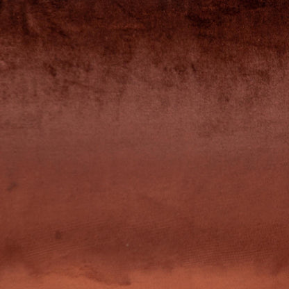 Reversible Gold and Brown Lumbar Velvet Throw Pillow