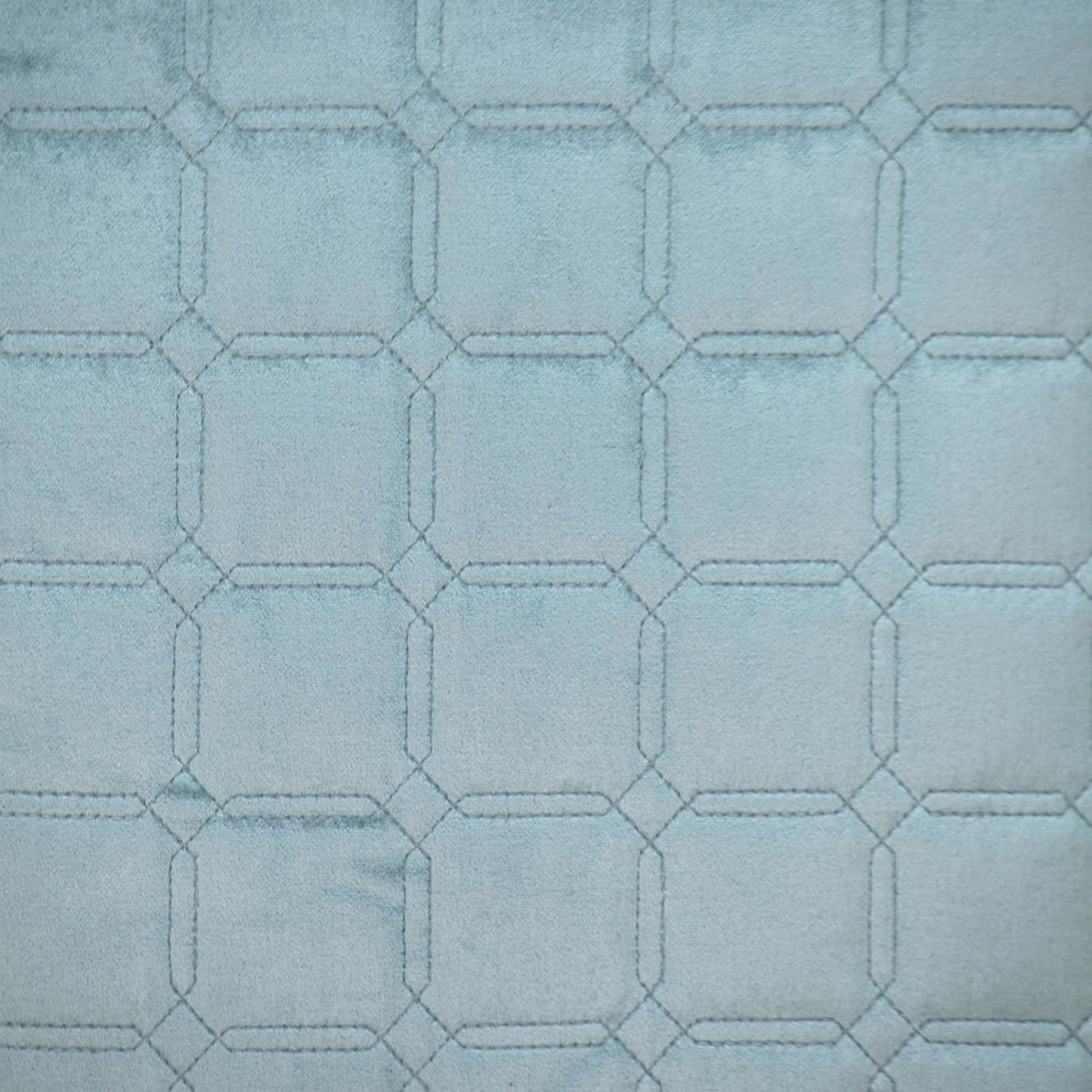 Gray Quilted Decorative Throw Pillow