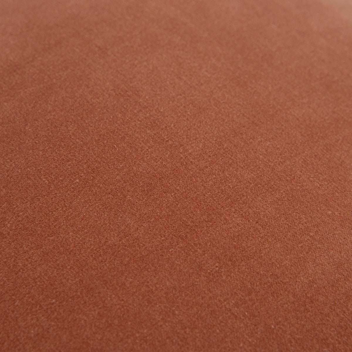 Rust Orange Embellished Flange Down Throw Pillow