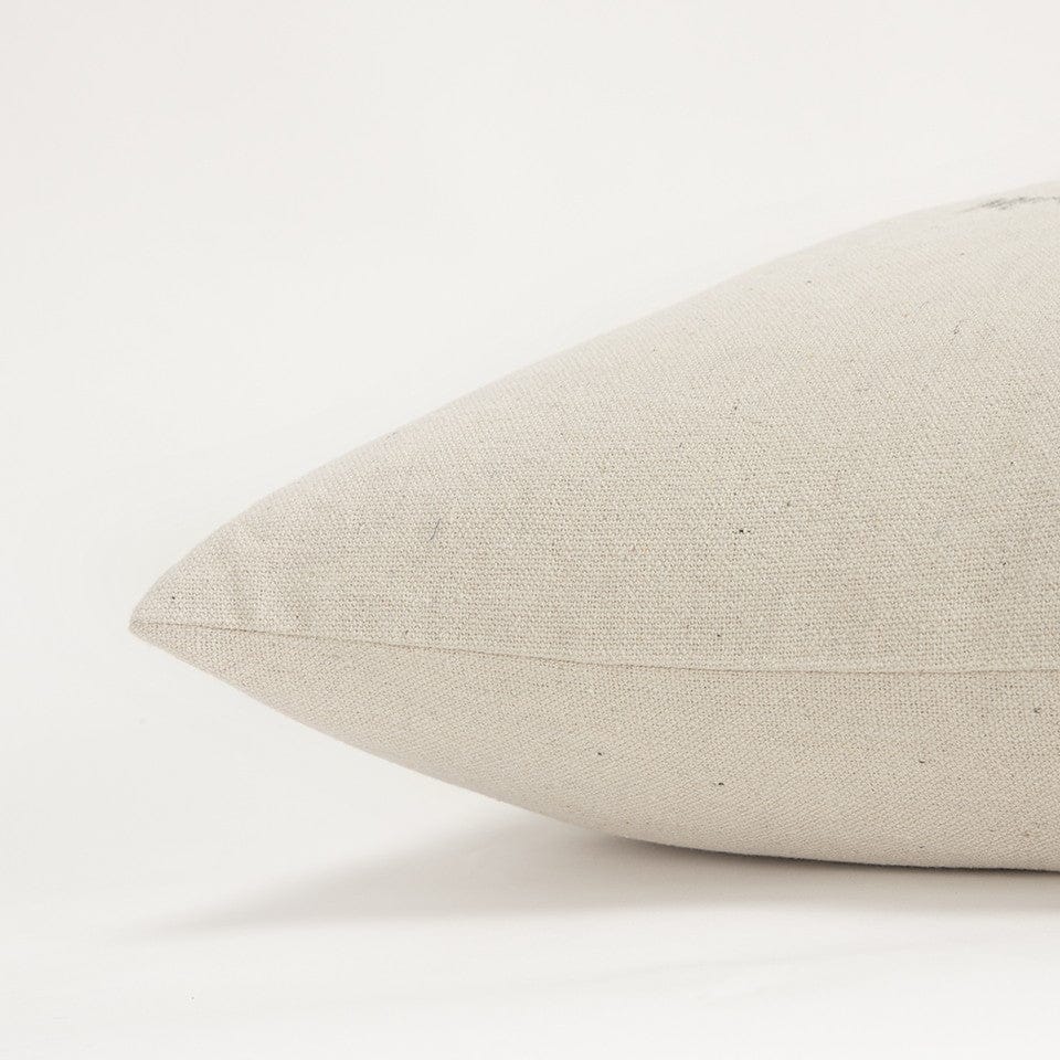 Gray Cream Things With Great Love Throw Pillow