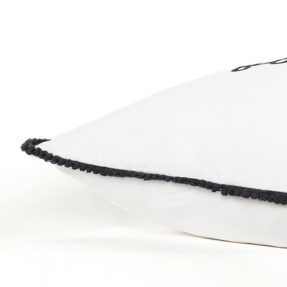 Black and White Moms Favorite Modern Throw Pillow