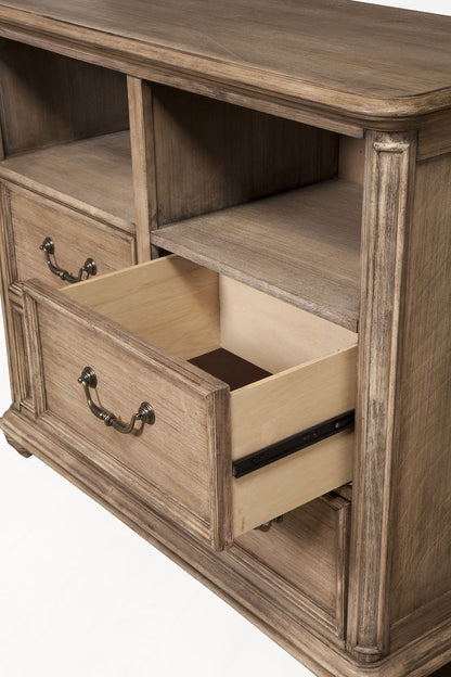 Sandy Truffle TV Console Cabinet