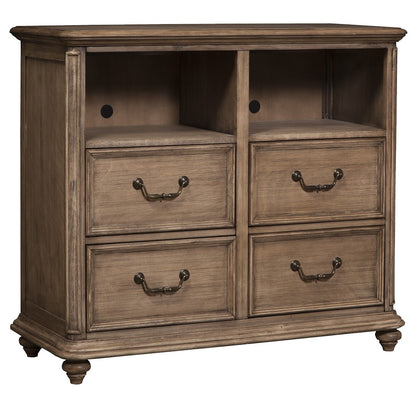 Sandy Truffle TV Console Cabinet
