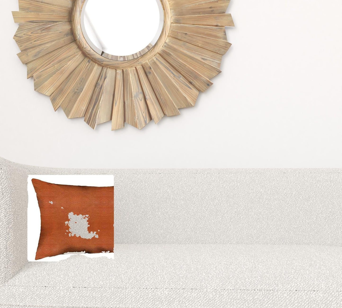 Set Of Two 12" X 20" Brown Solid Color Handmade Faux Leather Lumbar Pillow Cover