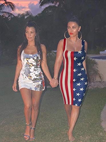 LAGSHIAN Women's Sexy Bodycon Tank Dress Sleeveless Basic Midi Club Dresses Yellow