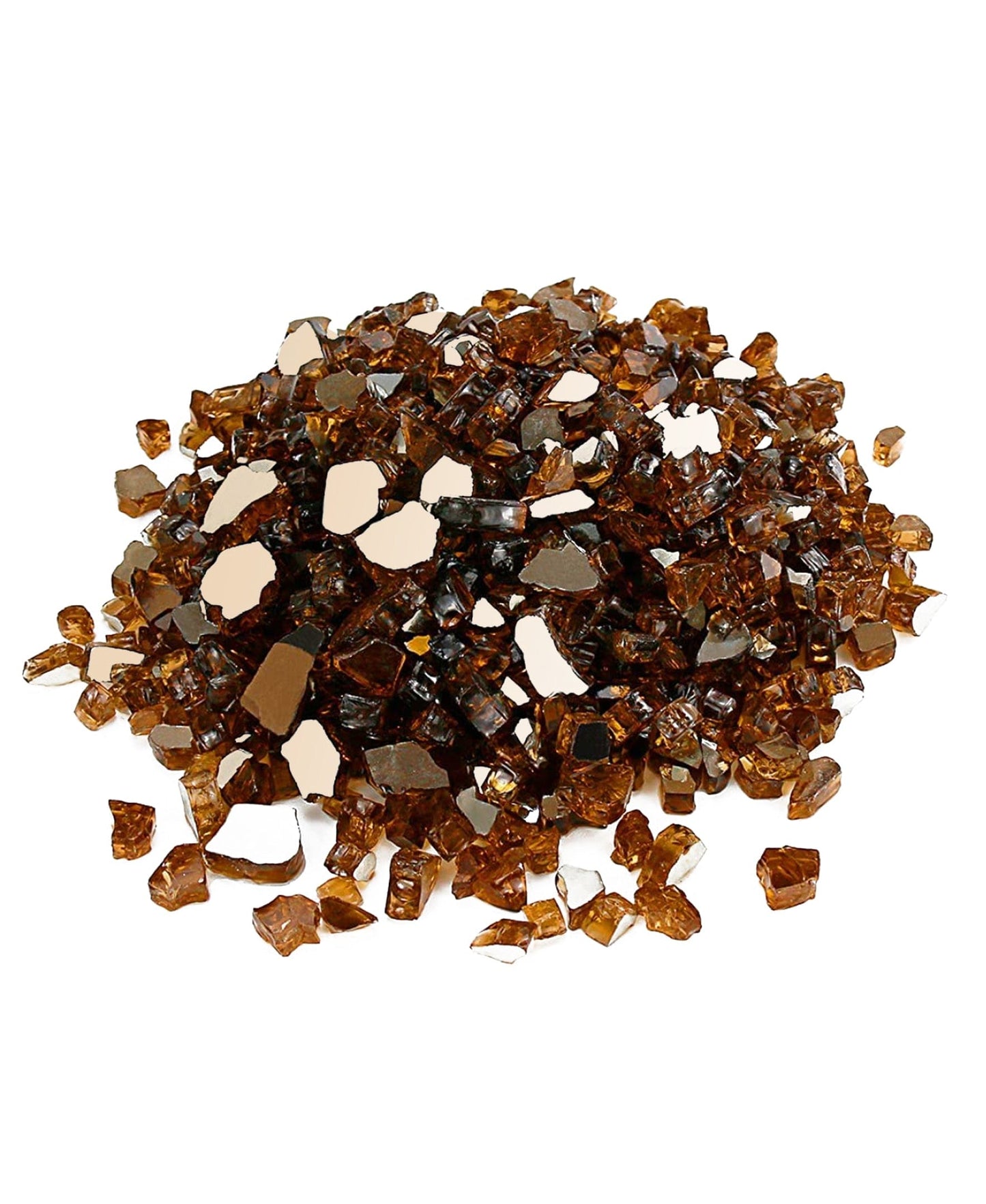 Premium Crystal Blue Decorative Fire Pit Glass