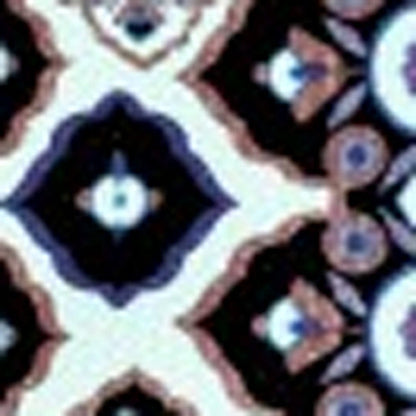 5' X 7' Light And Blue Oriental Area Rug