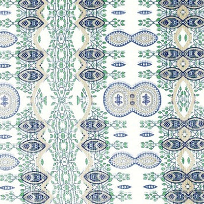 5' X 7' Off White And Beige Oriental Area Rug