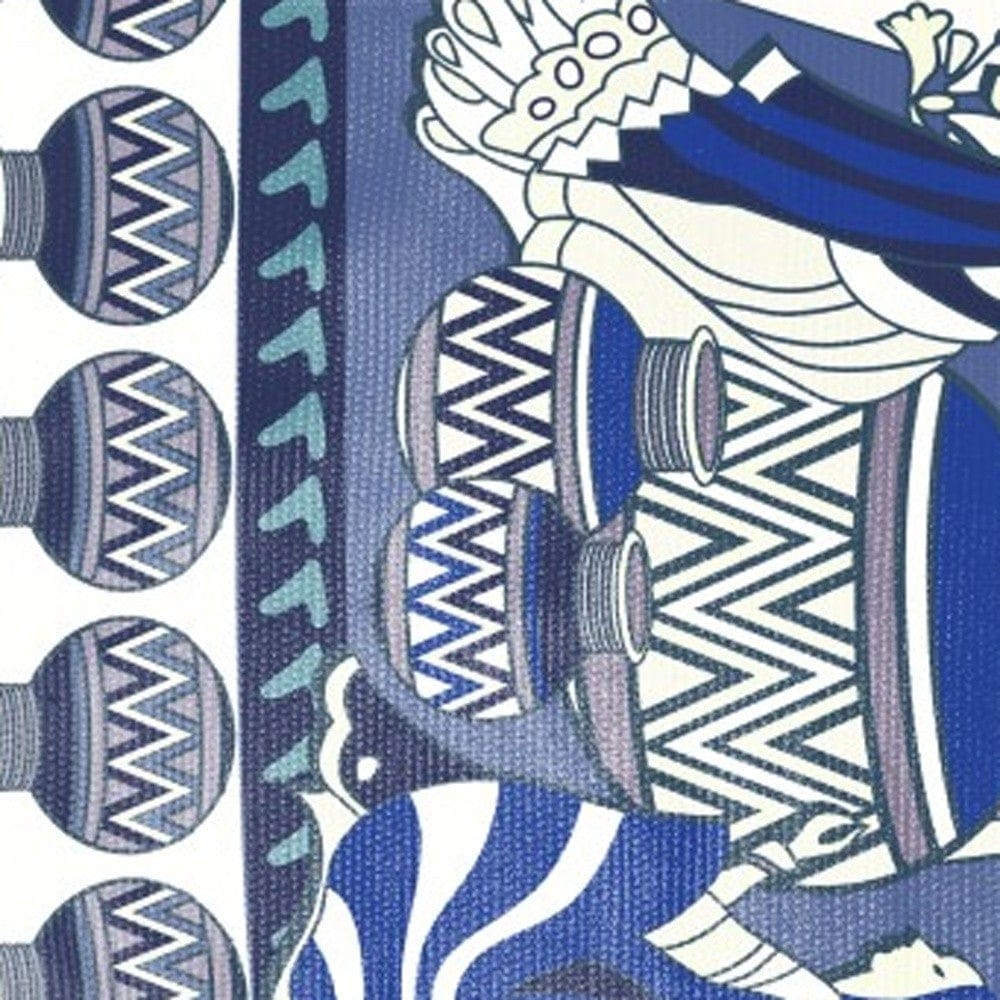 5' X 7' Grey And Black Abstract Area Rug