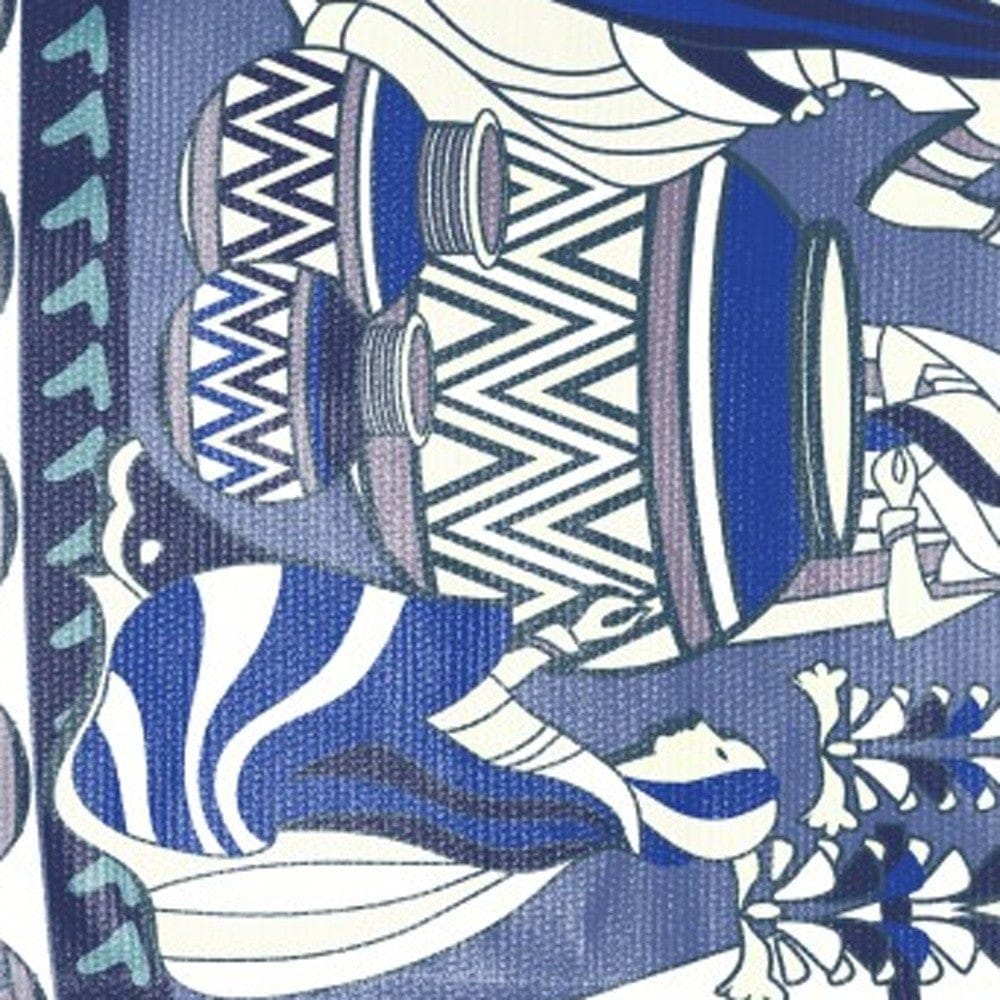 5' X 7' Grey And Black Abstract Area Rug