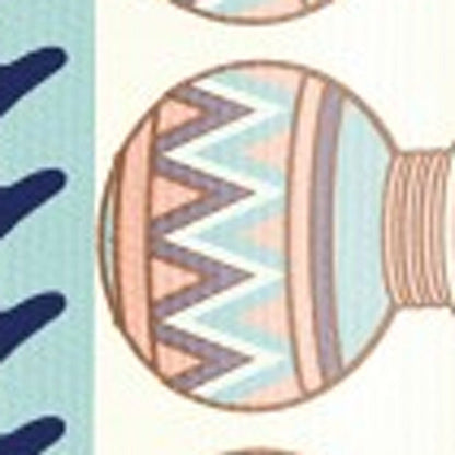 5' X 7' Muted Purple And Orange Abstract Area Rug