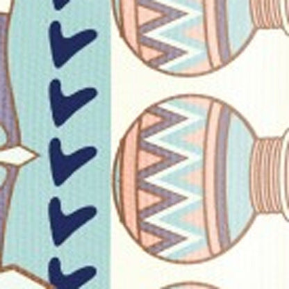 5' X 7' Muted Purple And Orange Abstract Area Rug