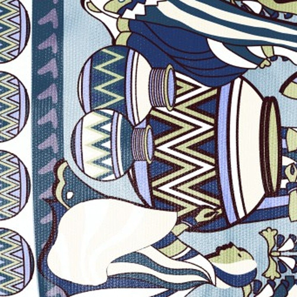 5' X 7' Dark Brown And Muted Green Abstract Area Rug