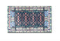 5' X 7' Red And Green Oriental Area Rug