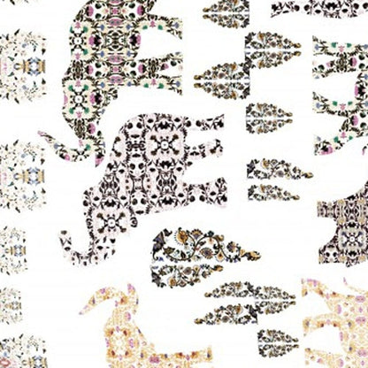 5' X 7' Black And Yellow Southwestern Area Rug