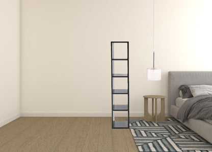 35" Grey Manufactured Wood Five Drawer Standard Chest