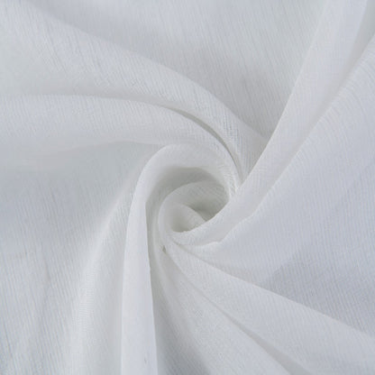 Set of Two 84"  Silver Textured Grommet Window Panels