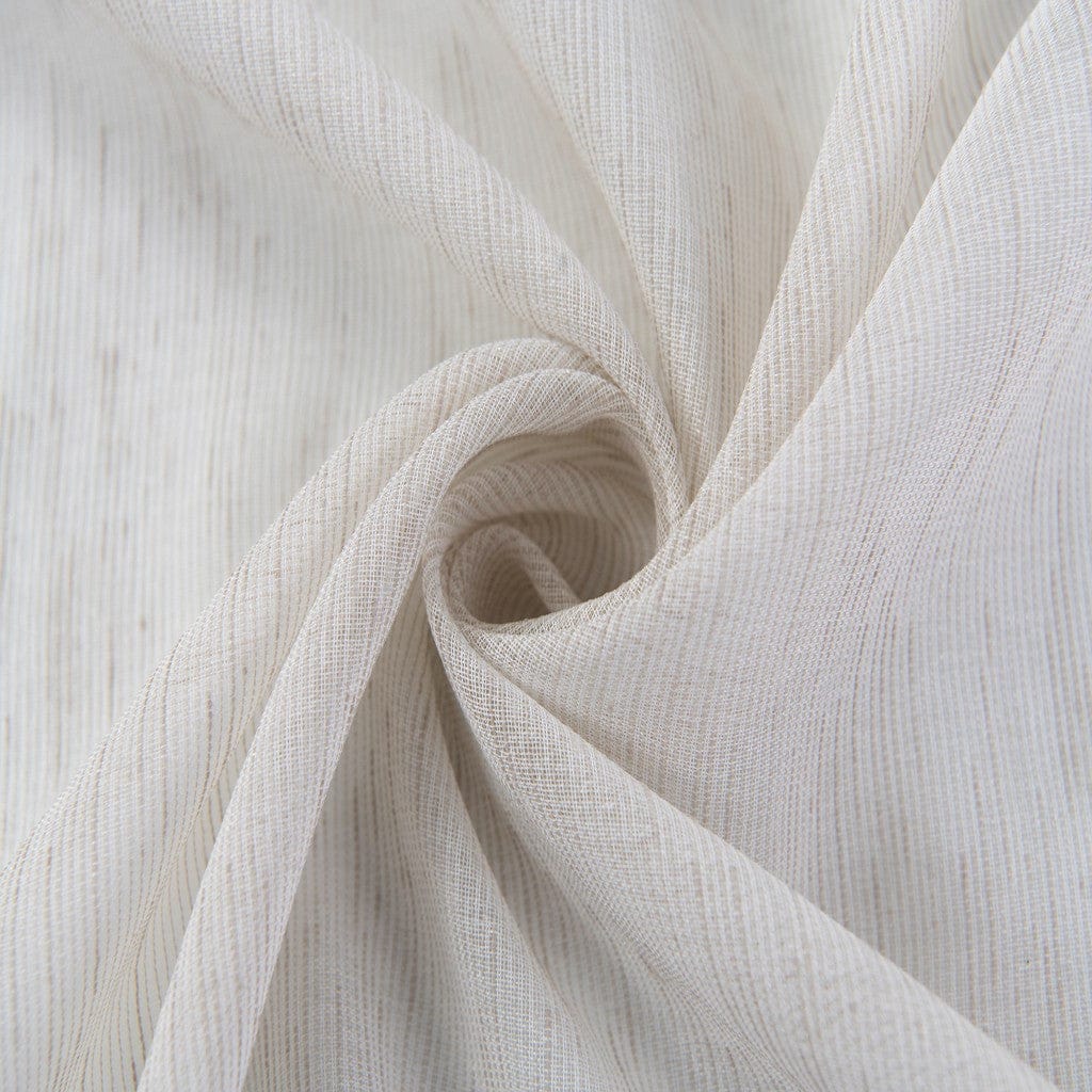 Set of Two 84"  Tan Textured Grommet Window Panels