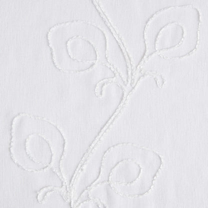 Set of Two 96"  Blush Boho Embroidered Window Panels