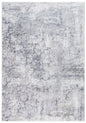 6’ x 9’ Gray Distressed Marble Area Rug