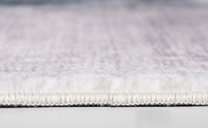 2’ x 7’ Sand Abstract Splash Modern Runner Rug