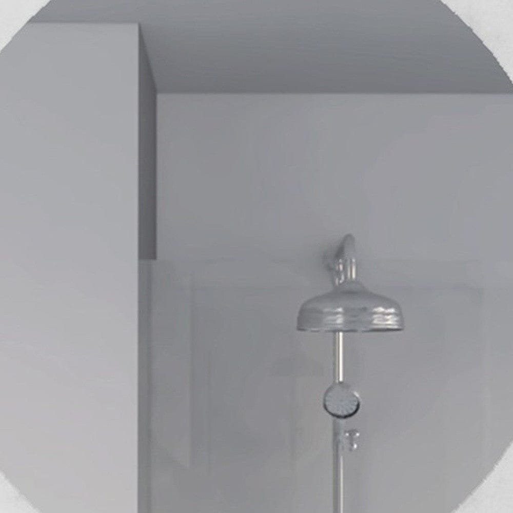 Contemporary Looking Glass Square Shape Interior Mirror