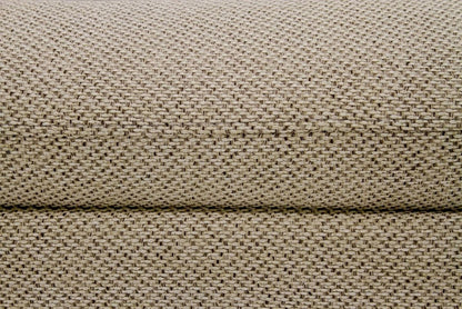 Contemporary 84" Tan Sofa With Two Cushions