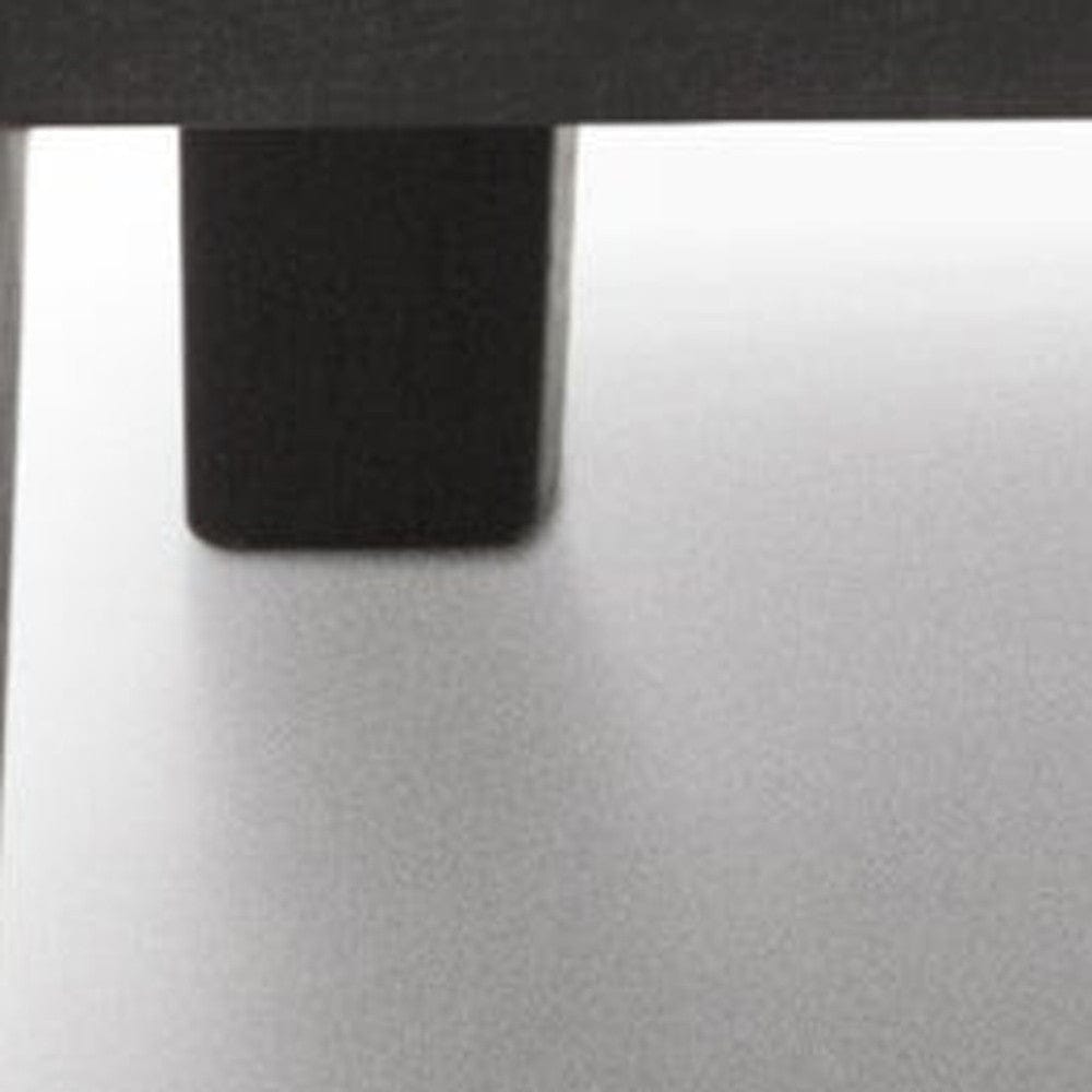 22" X 22" White And Blue Ombre Zippered Hand Loomed Cotton Blend Throw Pillow With Ruffles