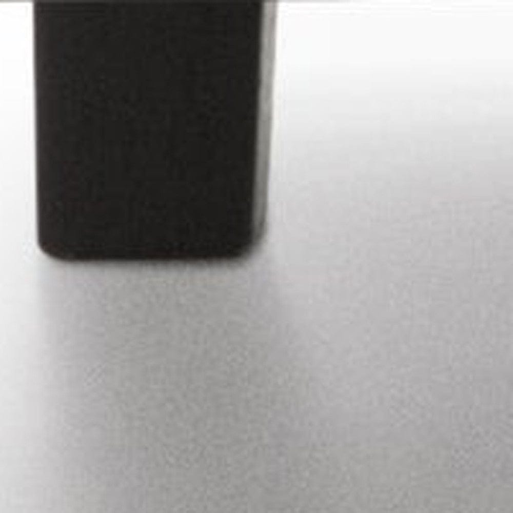 22" X 22" White And Blue Ombre Zippered Hand Loomed Cotton Blend Throw Pillow With Ruffles