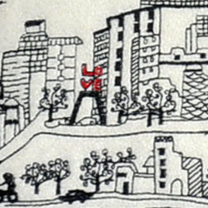 24" White Philadelphia Daylight Skyline Lumbar Decorative Pillow