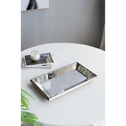 16" x 24" Rectangle Vintage Style Wall Mounted Accent Mirror