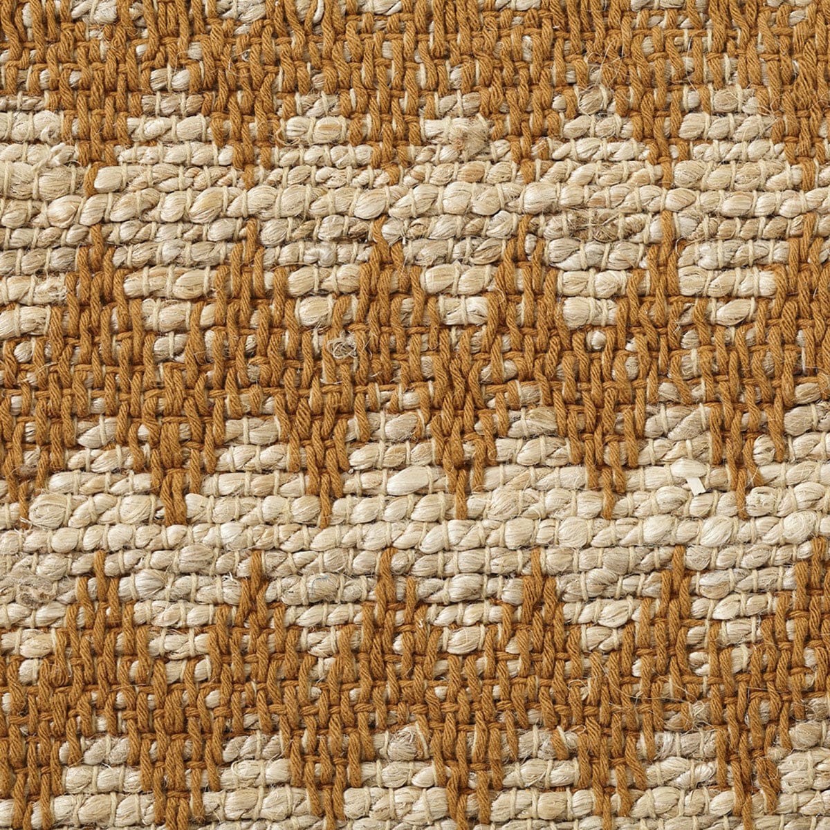 8' X 10' Gold Chevron Hand Woven Stain Resistant Area Rug With Fringe