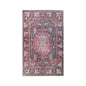 3' X 5' Garnet Red Medallion Stain Resistant Area Rug