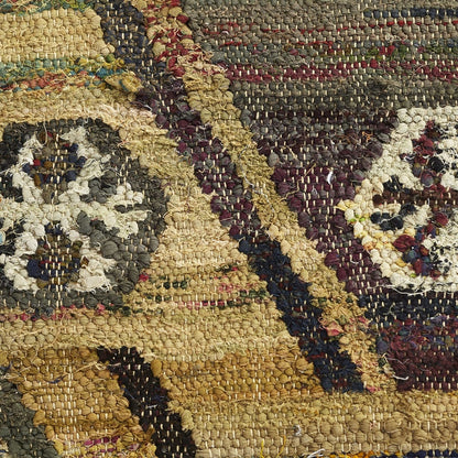 8' X 10' Green And Gray Paisley Stain Resistant Area Rug