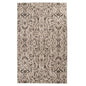 5' X 8' Bronze Floral Vines Power Loom Stain Resistant Area Rug