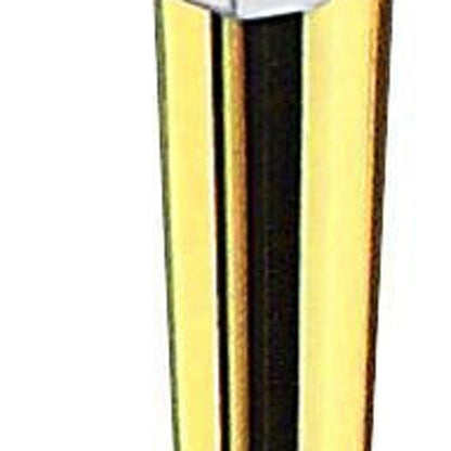 20" White Manufactured Wood And Metal Rectangular Coffee Table With Four Drawers