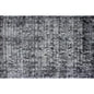 8' x 11' Silver And Charcoal Striped Hand Loomed Area Rug