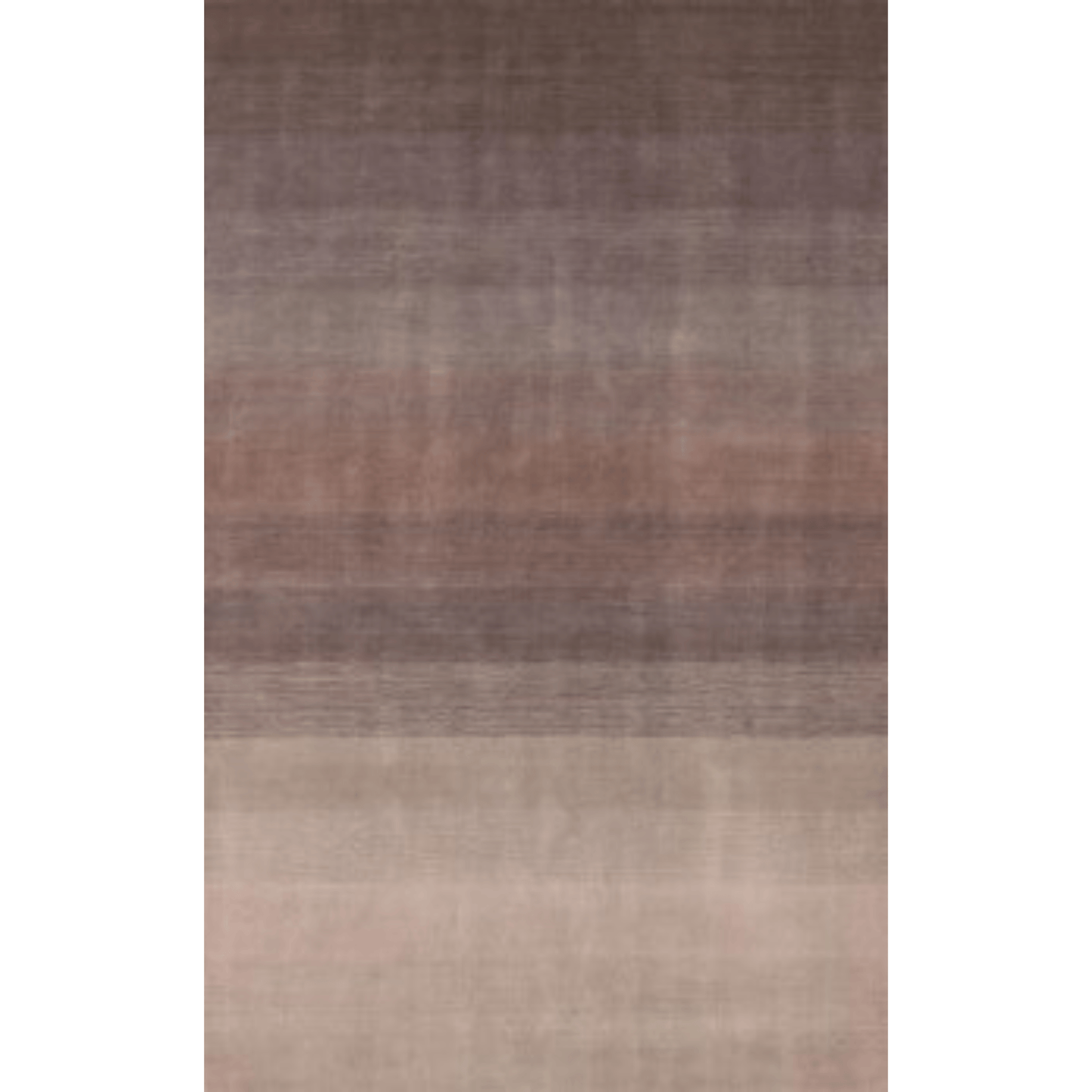 9' X 12' Violet Taupe And Brown Ombre Hand Loomed Area Rug