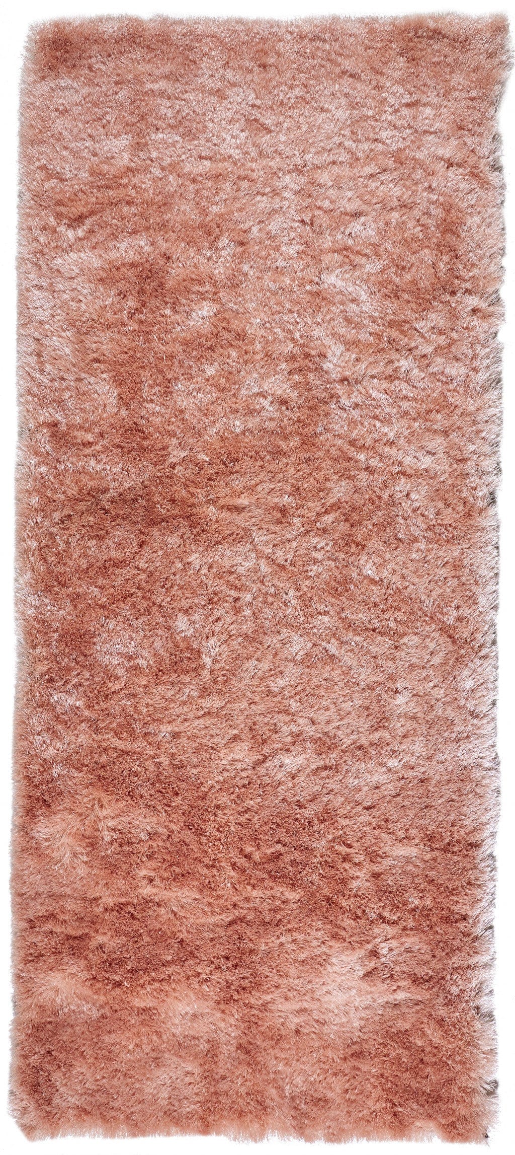 2' X 3' Pink Shag Tufted Handmade Area Rug