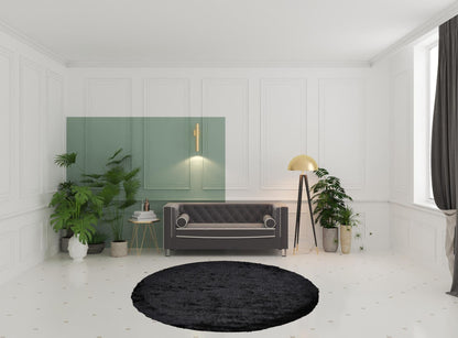 2' X 3' Pink Shag Tufted Handmade Area Rug