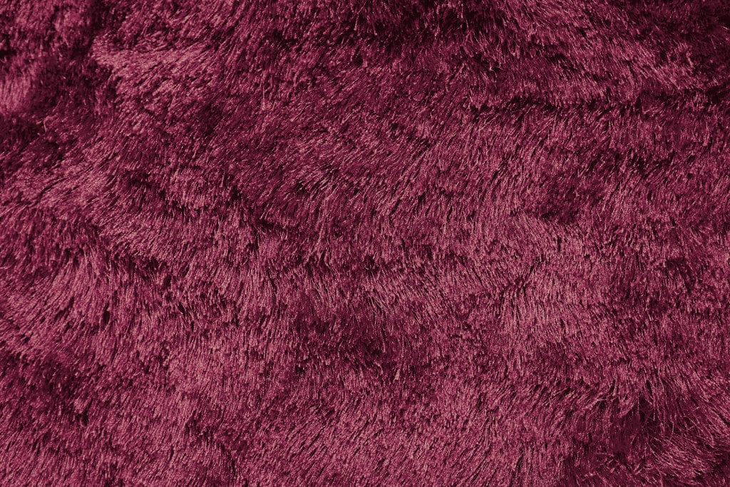 2' X 3' Pink Shag Tufted Handmade Area Rug