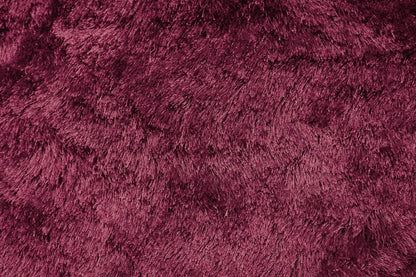 2' X 3' Pink Shag Tufted Handmade Area Rug