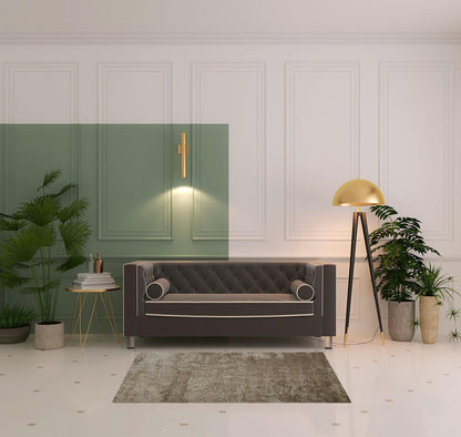 2' X 3' Pink Shag Tufted Handmade Area Rug