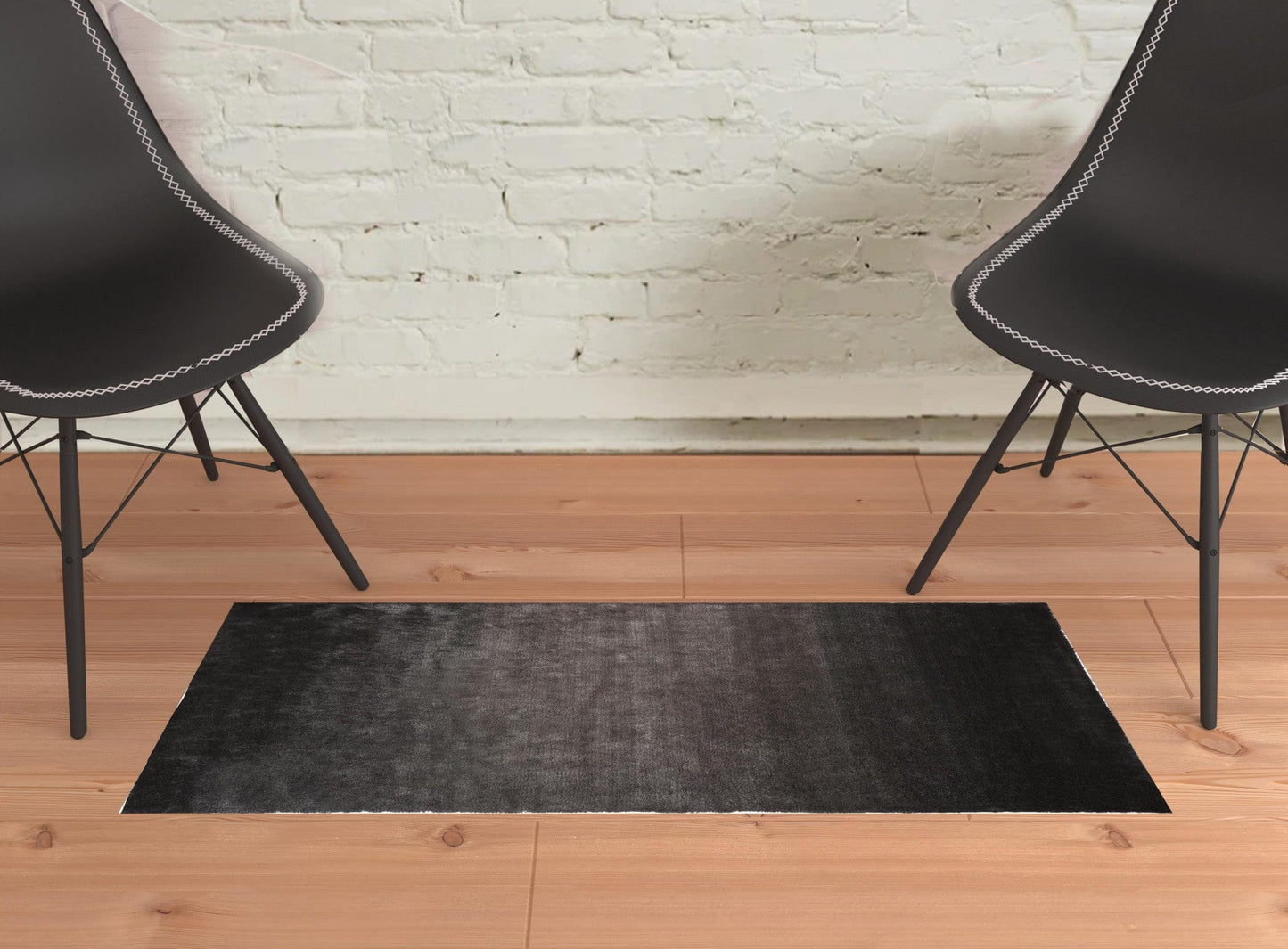 2' X 3' Pink Shag Tufted Handmade Area Rug