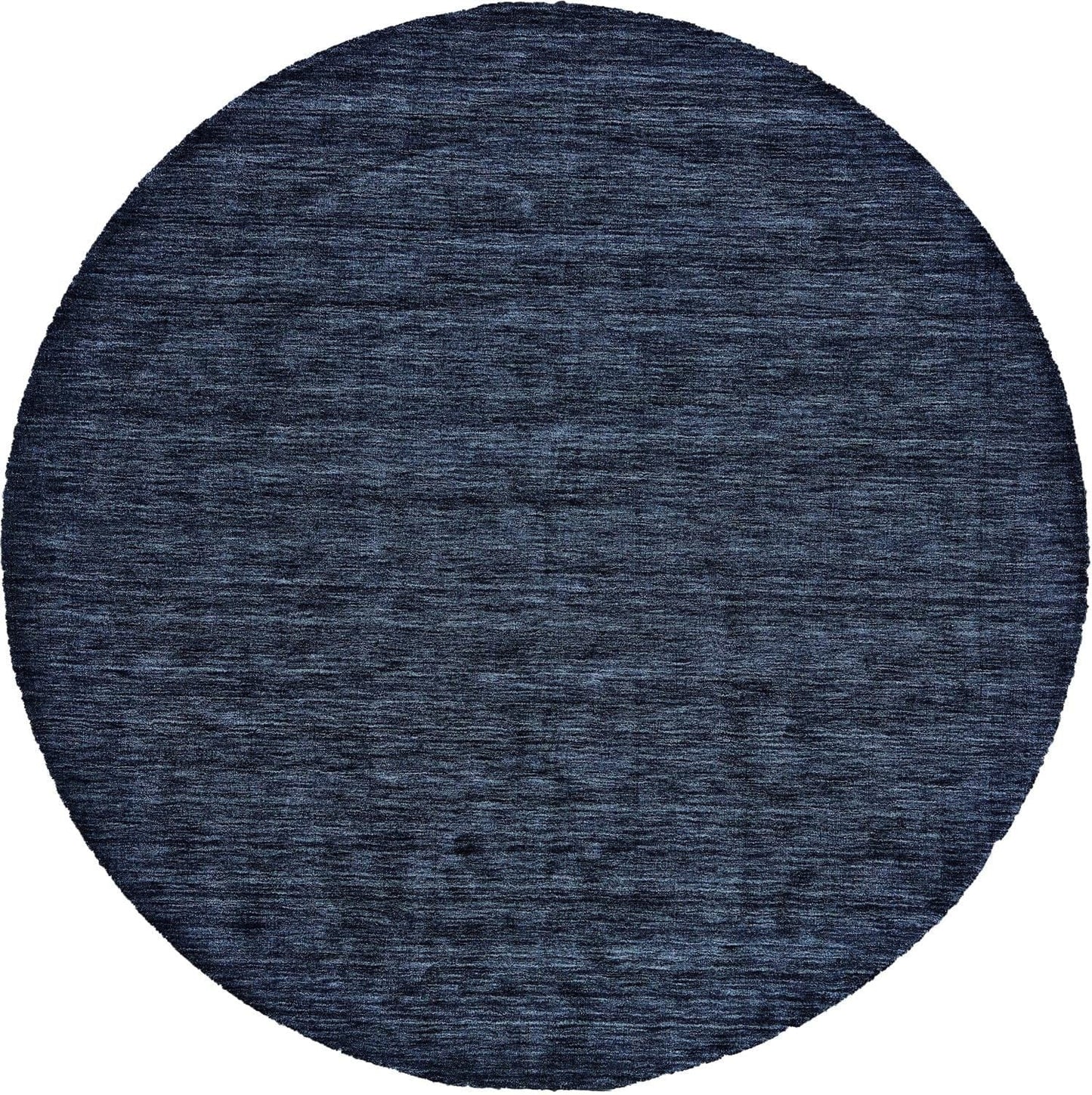 4' X 6' Black Wool Hand Woven Stain Resistant Area Rug